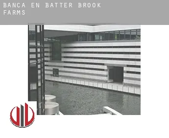 Banca en  Batter Brook Farms