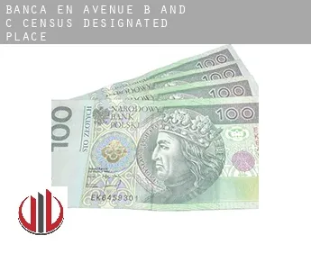 Banca en  Avenue B and C