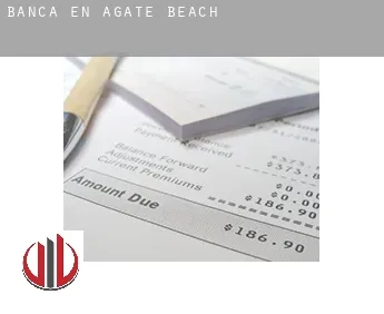 Banca en  Agate Beach
