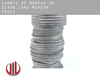 Cambio de moneda en  Dixon Lane-Meadow Creek