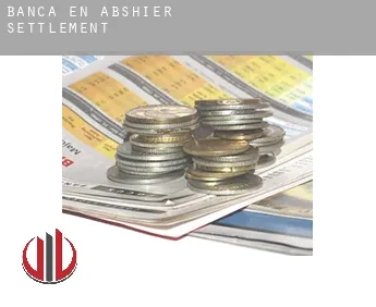 Banca en  Abshier Settlement