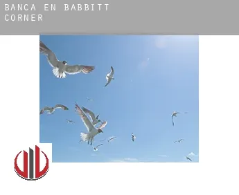 Banca en  Babbitt Corner