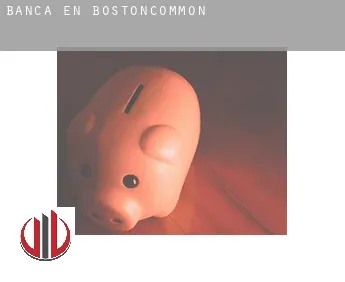 Banca en  Bostoncommon