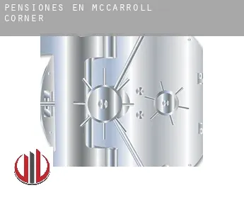 Pensiones en  McCarroll Corner