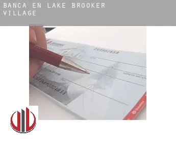 Banca en  Lake Brooker Village