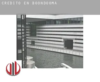 Crédito en  Boondooma